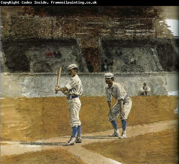 Thomas Eakins The Study of Baseball